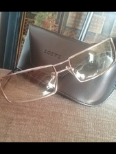 GORGEOUS LOEWE SUNGLASSES in Gold metal/Gold lenses-(cost £360)-REDUCED