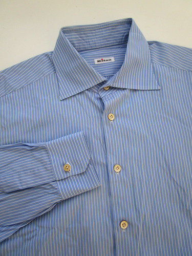 Mens kiton dress shirt ls - mens,