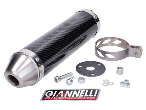Muffler giannelli carbon for - muffler,