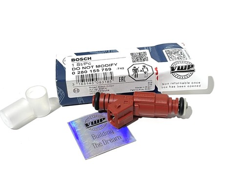 Bosch ev6 injector 315ccm red - injector,