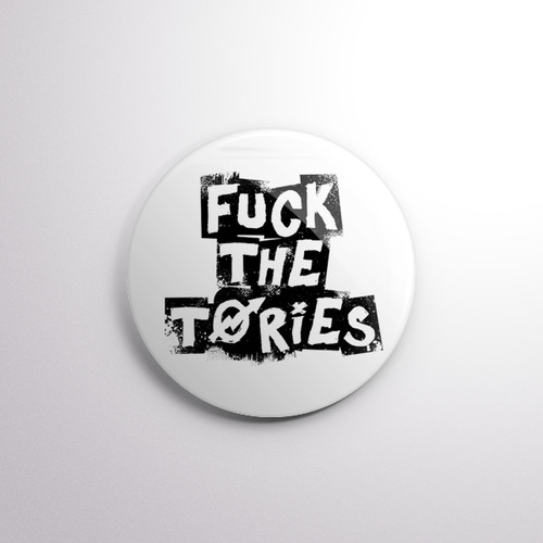 The tories pin badge - the,