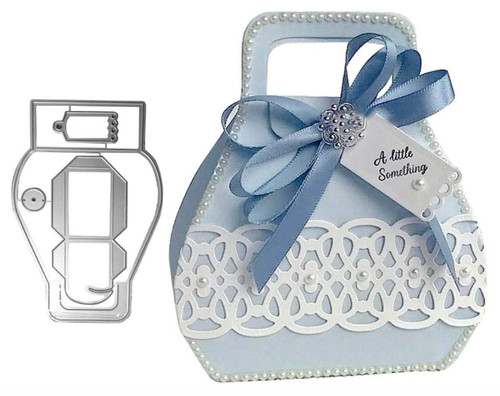 Gift box bag metal - gift,