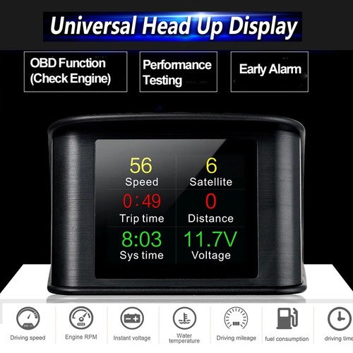 Car digital obd2 speedometer - digital,