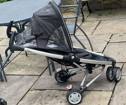 Quinny zapp black pushchair - zapp,