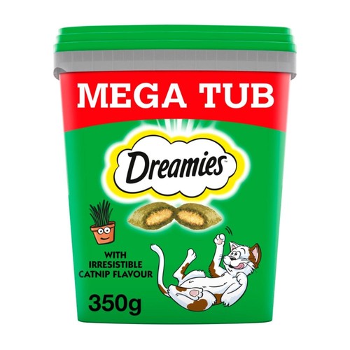 350g dreamies catnip cat - 350g,