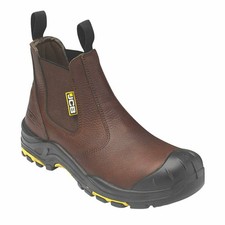 JCB Dealer Mens Brown Work