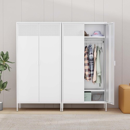Cofar metal armoire - 71''h,