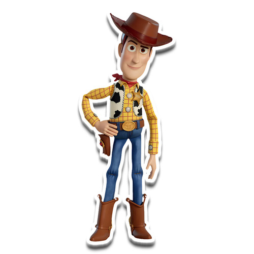 Woody sticker large inch - sticker, 9