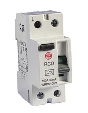 100A 30mA 2 Pole RCD (Type A)