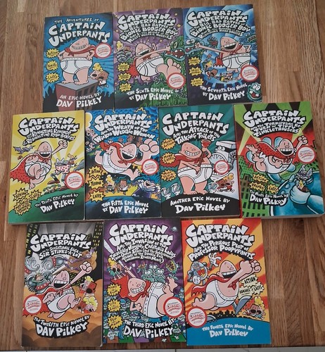 captain underpants books
