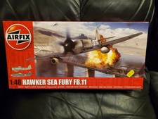 Airfix Hawker Sea Fury FB.11 1/48th scale model kit.  Parts still sealed