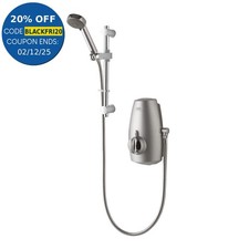 Aqualisa Aquastream Power Shower Thermostatic Satin Chrome 4 Spray 813.40.01