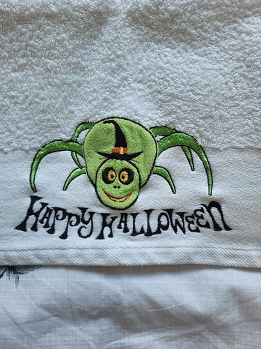 Happy hallowe white - happy, hallowe'en