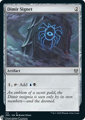 Dimir signet mint mtg - dimir, card