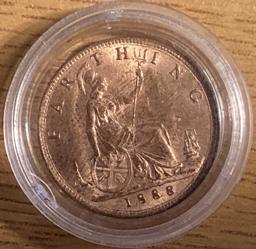 1888 victorian farthing - 1888,