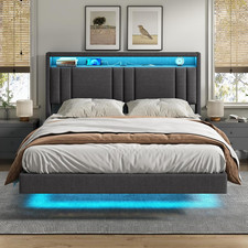 Floating Double Bed Frame