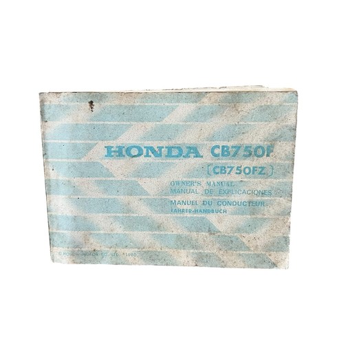Genuine honda cb750f cb750fz - honda,