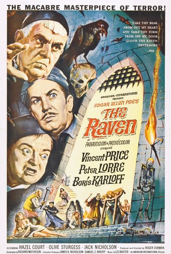 1963 the raven gothic horror - gothic,
