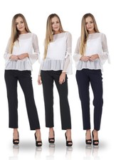 Ladies Work Tapered Leg Office