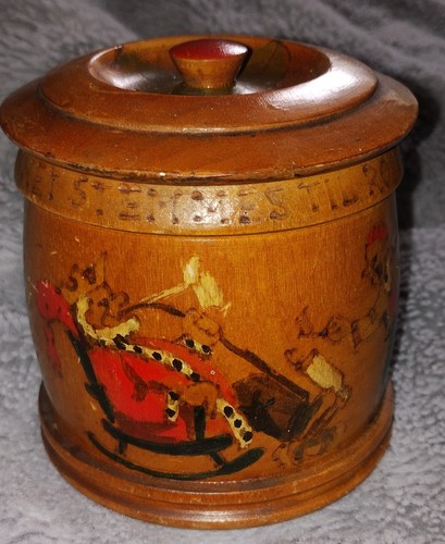 Vintage souvenir painted - vintage,