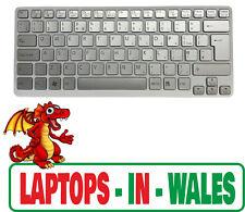 WORKING Sony Vaio VPCCA PCG-61813M VPC CA Uk Keyboard Backlit A-1809-083-A silve