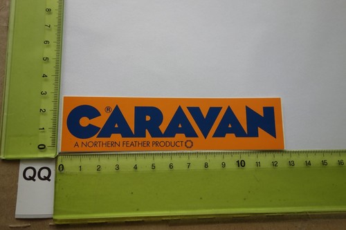 Old sticker camping caravan - sticker,