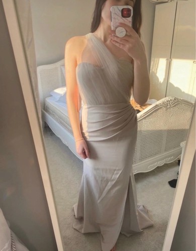 Jarlo silver dress - silver,