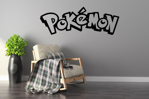 Pokemon logo vinyl wall - logo,
