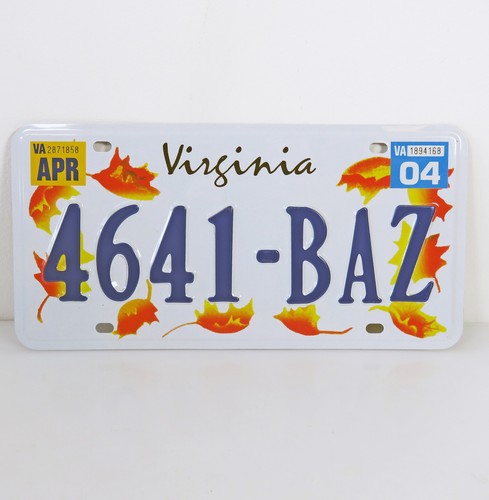 American license plate 4641 - license,