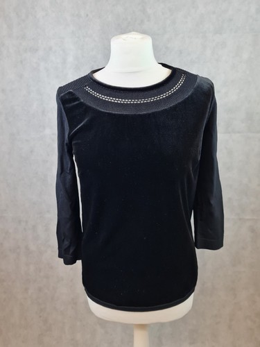 Laura ashley ladies black top - black,