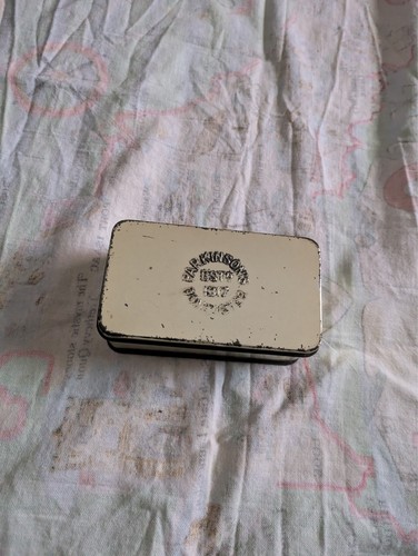 Vintage tin parkinson - vintage, parkinson's