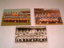 Rangers FC 1960's team photos inc Jim Baxter John Greig Eric Caldow Scot Symon