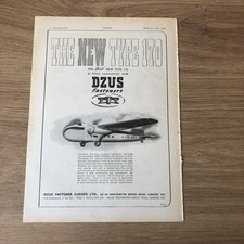 SAIR25 MAGAZINE ADVERT 11X8 DZUS FASTENERS ON THE NEW TYPE 170