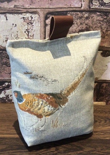 Pheasant leather fabric - leather,