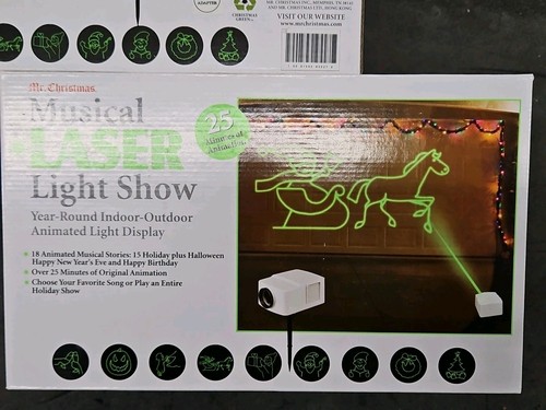 Christmas musical laser - musical,