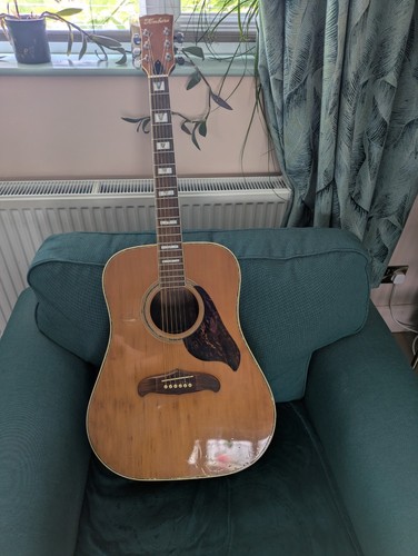 Used kimbara accoustic - , guitar