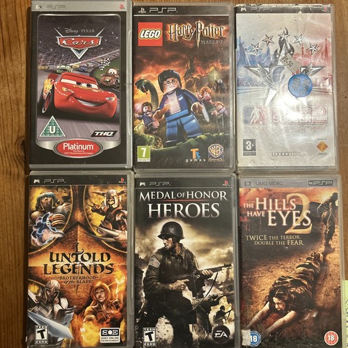 Psp games bundle and - bundle, x5