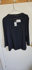 Jaegar Dark Navy Blue Blouse