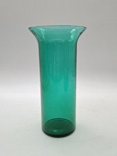 Large Green Glass Wide Neck