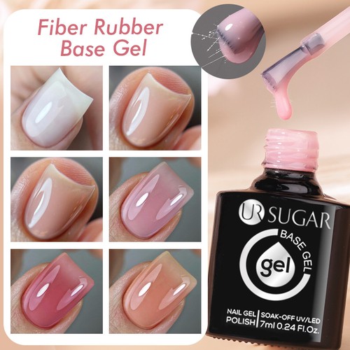 Fiber rubber base gel - fiber,