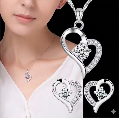 925 sterling silver crystal - 925,