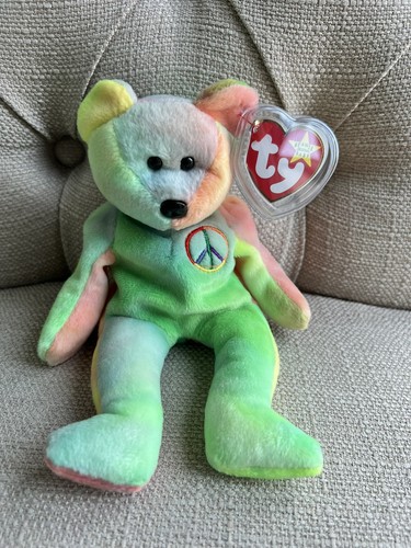 Beanie babies tie dye - beanie, peace