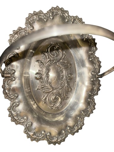 Antique silver plate fruit - silver,
