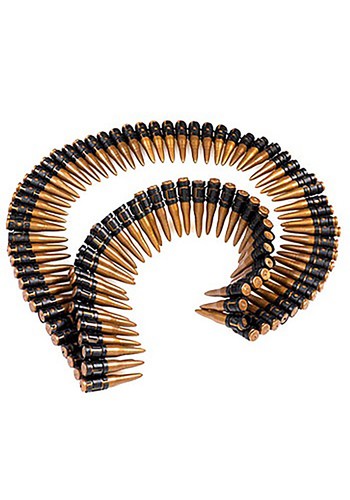 Molded bullet belt - bullet,