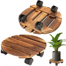 2x Heavy Duty Wooden Plant