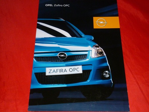 2005 opel zafira opc - opel,