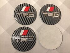 4x Stickers TRD Car Wheel
