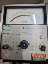 RMS Voltmeter HP 3400A Votage
