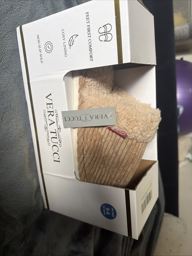 Vera tucci slippers - slippers, 8-9