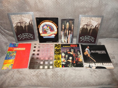 Vtg lot rock music concert - 8,